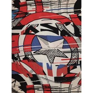 Captain‎ America Marvels. Patriotic Men's Aloha Beach Hawaiian Button  Shirt 3XL